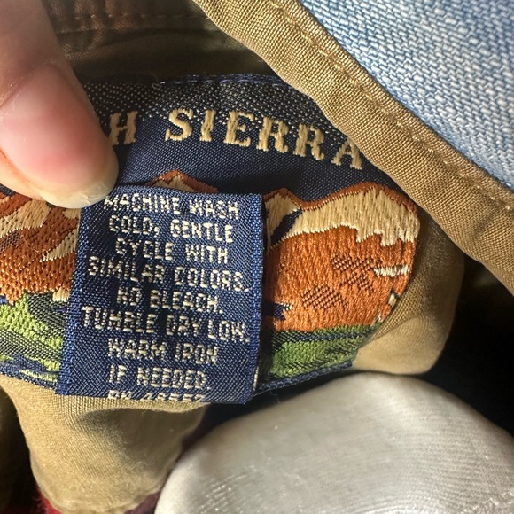 Vintage 1990s Y2K farmer look sweater jacket super retro men size large - Picture 4 of 13